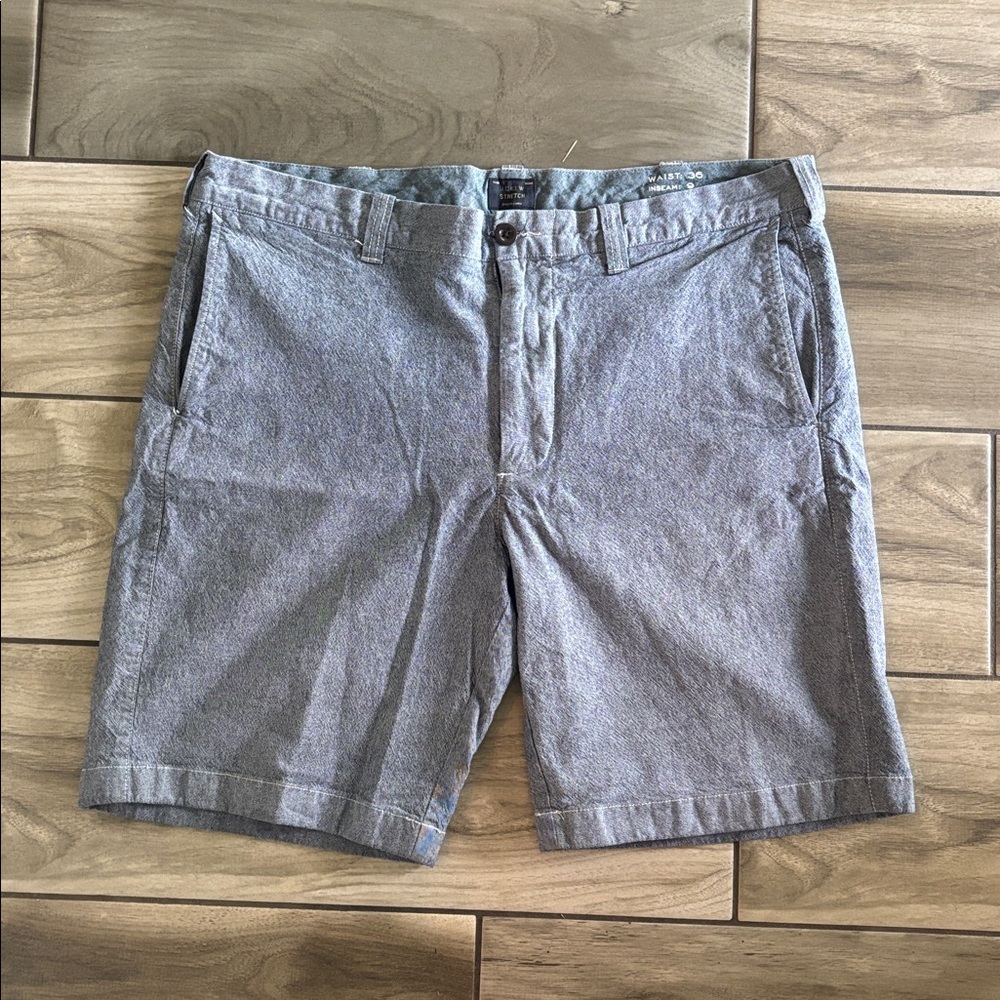 J. Crew Stretch Chambray Pants - Medium Blue